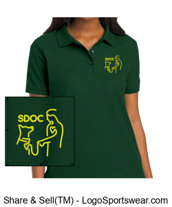 Ladies Polo Shirt Design Zoom